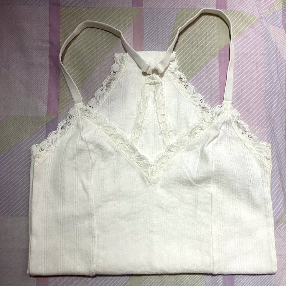 Aerie Cream Bodysuit
